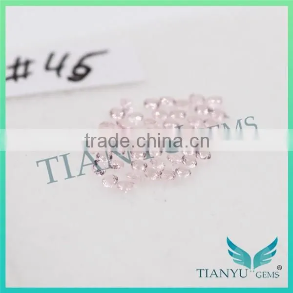 Free Samples Wholesale Nano Sital Gems for Jewelry Synthetic #45 Round Brilliant Cut Gemstone Price