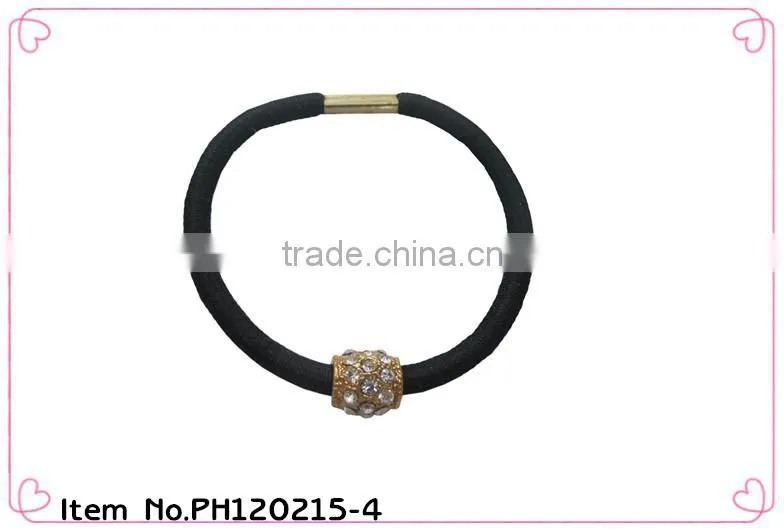 Elastic Hair Bands With Metal Knot