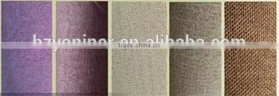 2015 hot sale 018 linen like curtain fabric ; made up curatin in hotel or home