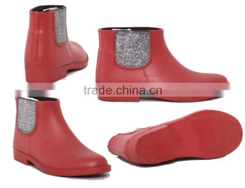 Cheap PVC safty rain boots for women