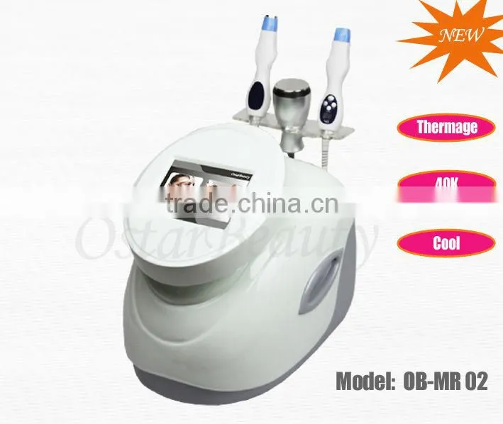 NEW 3 in 1 powerful microneedle fractional rf cavitation skin cooling machine