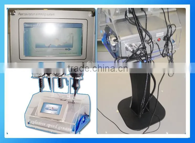 most popular&cheapest price 5 in 1 ultrasonic 40K cavitaiton rf ultrasound slimming machine