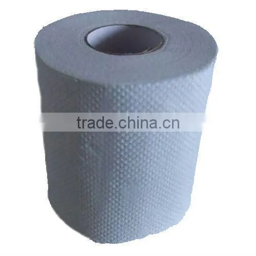 2ply embossed recyled toilet tissue-6rolls/pkt