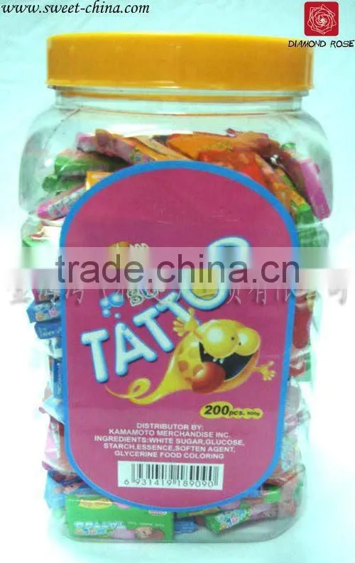 Tattoo Bubble Gum; Chewing gum12