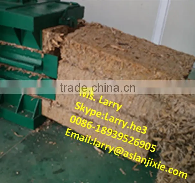 pet bottle baling machine/cardboard baling press machine/waste paper baling machine