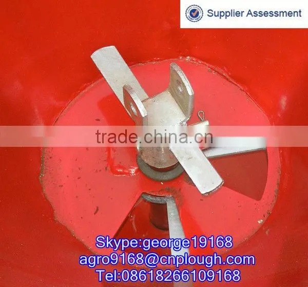 Small tractor Funnel-shaped agricultural fertilizer spreader