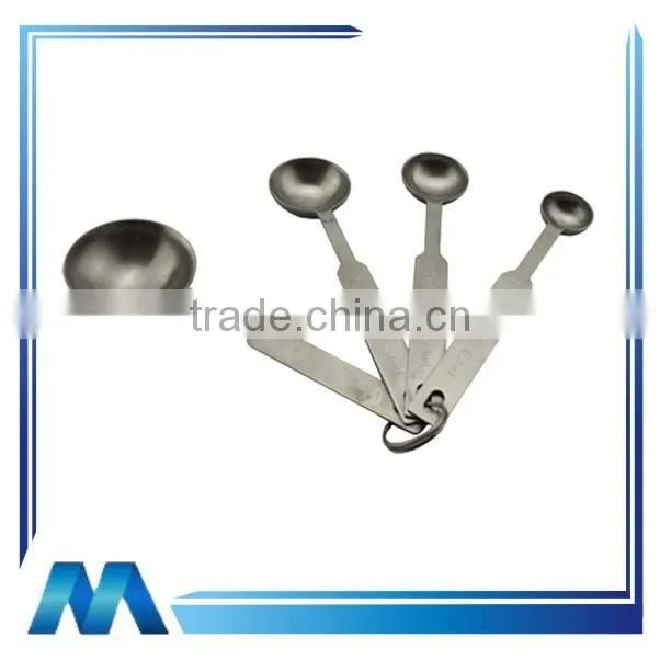 Wholesale 4PCS square S.S. measuring spoons,201 stainless steel material measuring spoon set