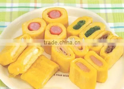 Automatic Creaming-filling egg roll wafer machine