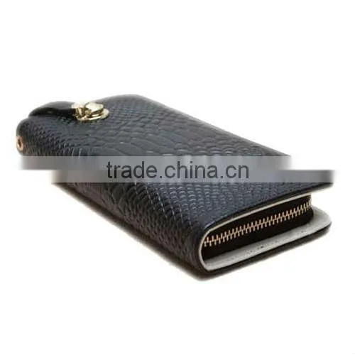 Big Aura Europe and the American Alligator Cow Leather Wallet/Purses (BCN003)