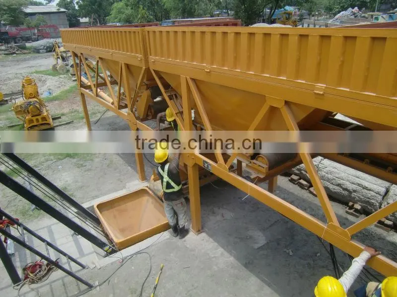 Best selling aggregate batching station with automatic control system
