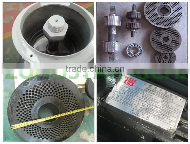 CE Certification Small Homemade Flat Die Wood Pellet Machine For Sale
