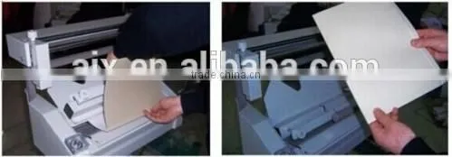 Wireless double heating glue binding machine/desktop glue machine/small type glue machine
