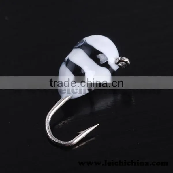 Premium epoxy coated paint tungsten ice jig