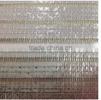 100% virgin raw material PET PE Aluminum nets with 3% UV resistent