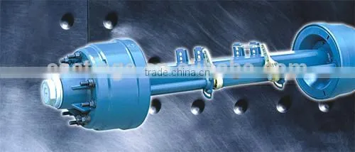 Factory direct10 holes13 ton English type trailer axle