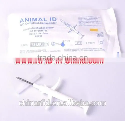 13.56MHz Passice RFID Pet Tag for Domestic Animals