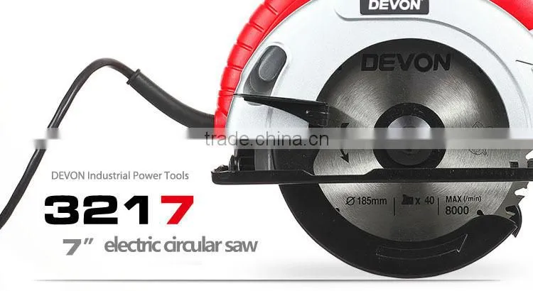 Top Selling Circular Saw Machine, 7" 1300W Compact Body Electric Circular Saw 3217