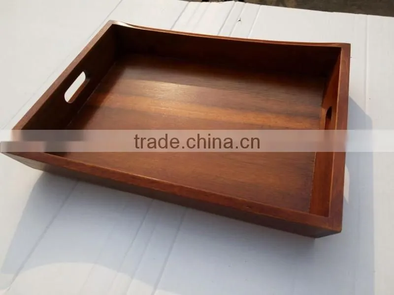 Hot selling wooden dry fruit candy box tray