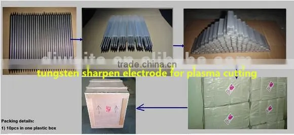 2015 hot sale sharpen Wolfram pin for plasma welding