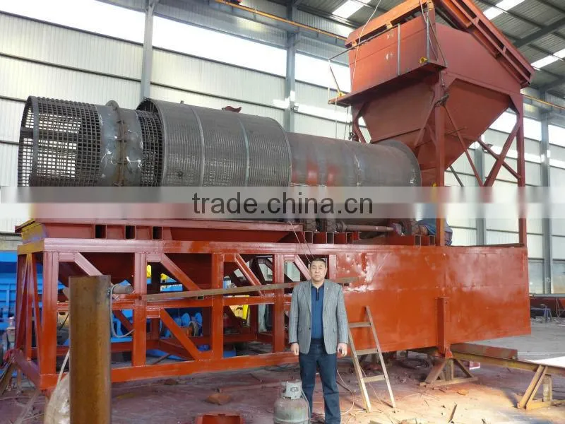 Trommel gold wash plant/gold recovery machine
