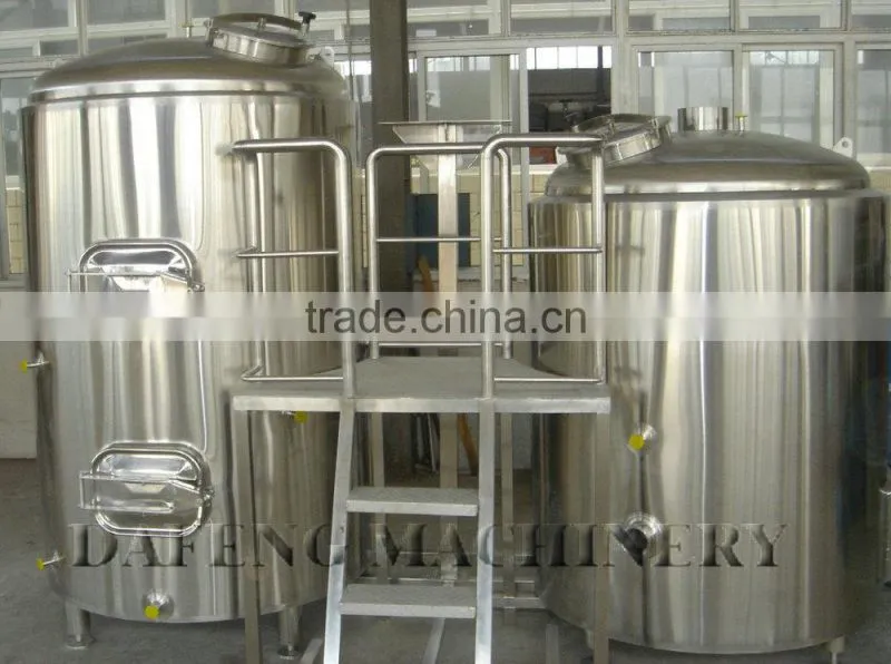 Stainless steel lauter tun