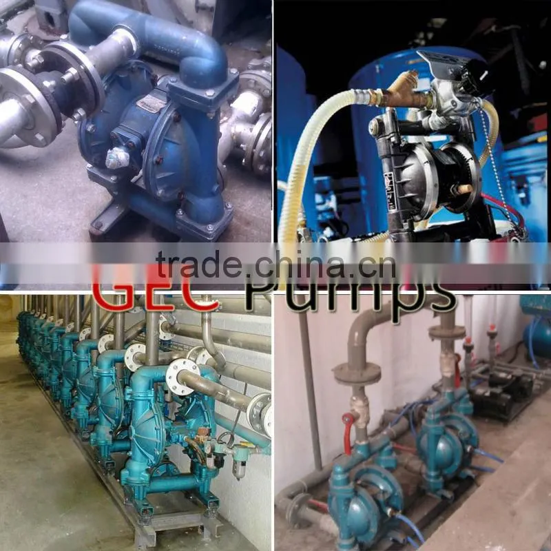 378 L per min 8.4 bar stainless steel diaphragm pneumatic pumps