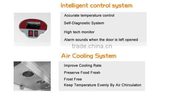 Hotel Commercial Auto Defrost Refrigerators No Frost/Heavy Duty Refrigerator/Vertical Refrigerator