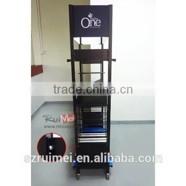 Promation Hot Selling And Removable Metal Pillow Display Rack