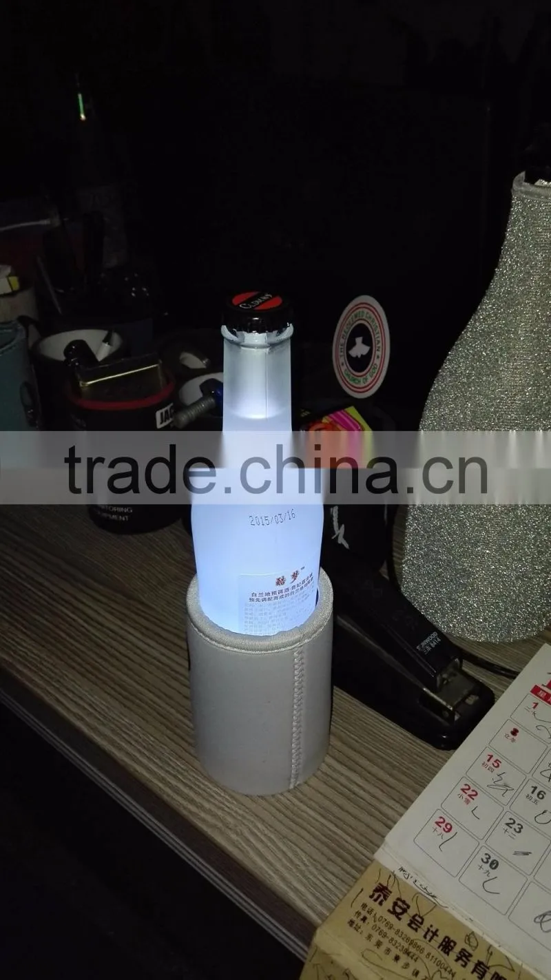 Custom LED Stubby Holder LED Flashing Stubby Can holder