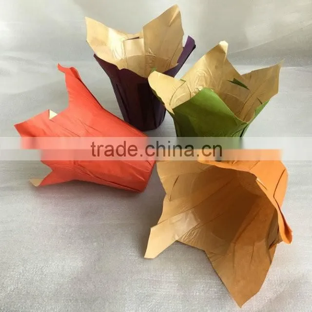 wholesale flower pot crafts and Kraft paper flower pot cover