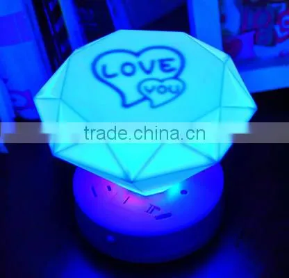 Supply creative fashionDiamond LED small Night light / lamp --Happy birthday