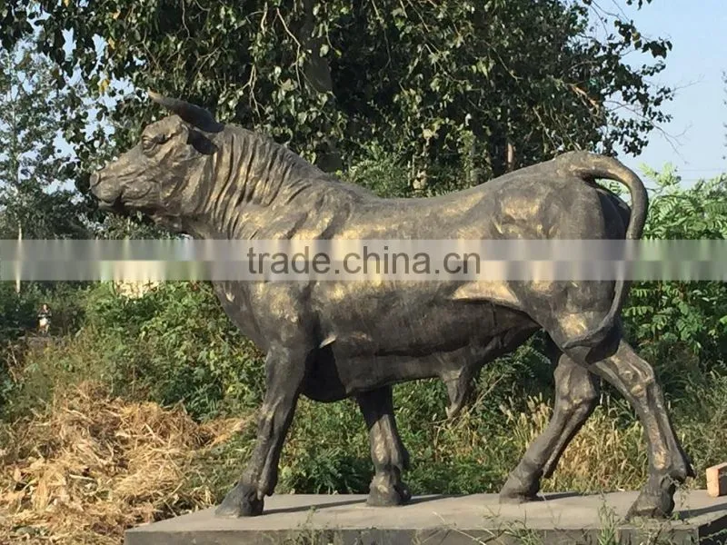 Trade Assurance garden metal animal statue cast iron bull statue supplier