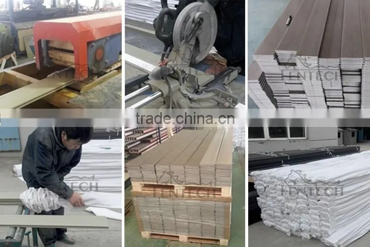 100% Pvc Water Proof Outdoor Plastic Decking Board