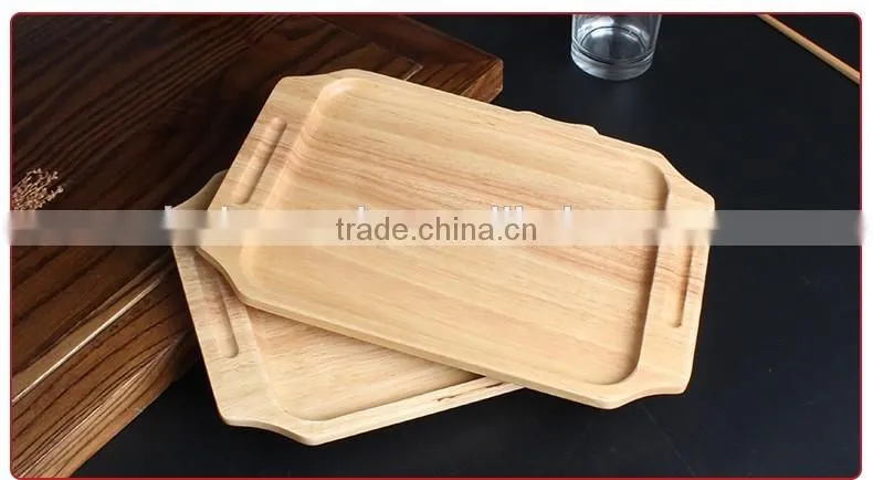 Custom Cute Shape Bamboo Wood Cheese Cutting Board With Handle