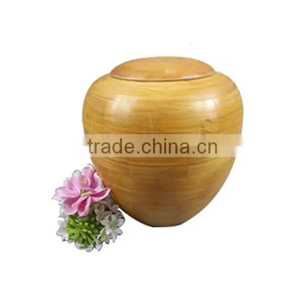 Wooden funeral urns for ashes with high quality