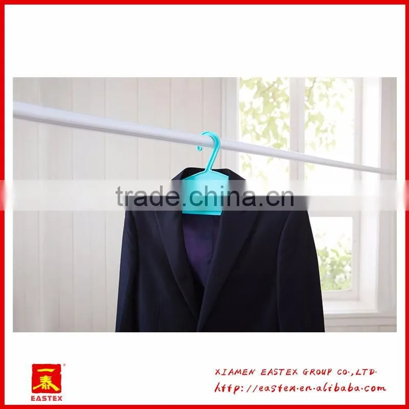 Multipurpose Plastic anti-slip Laundry Hanger with two circle