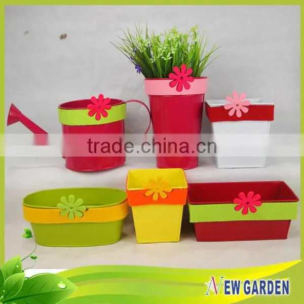 Outdoor Garden Decorative Professional flower arrangements pot