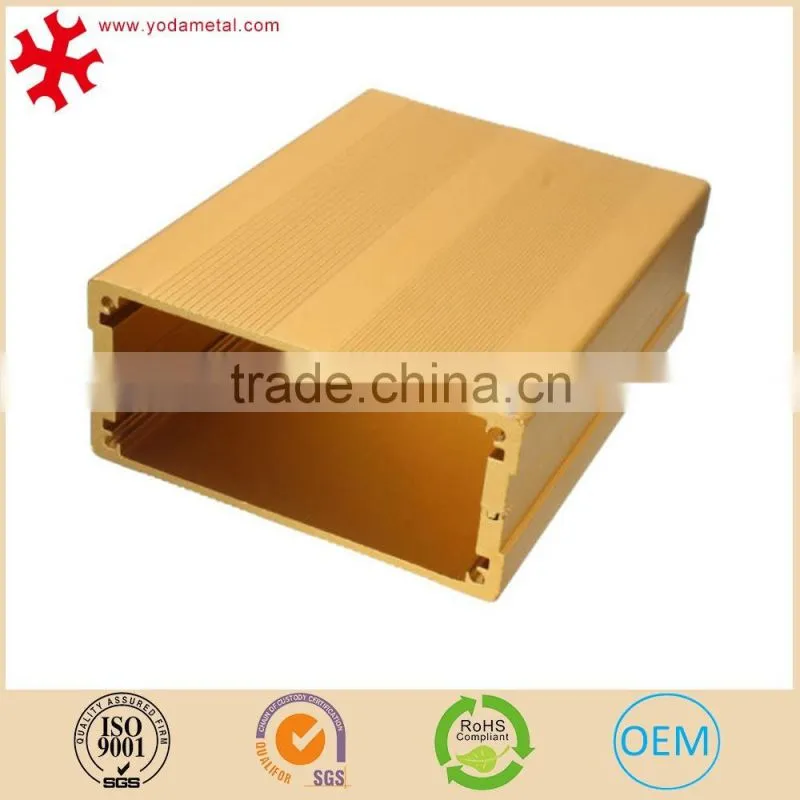 OEM outdoor waterproof extruded electronic aluminum enclosures
