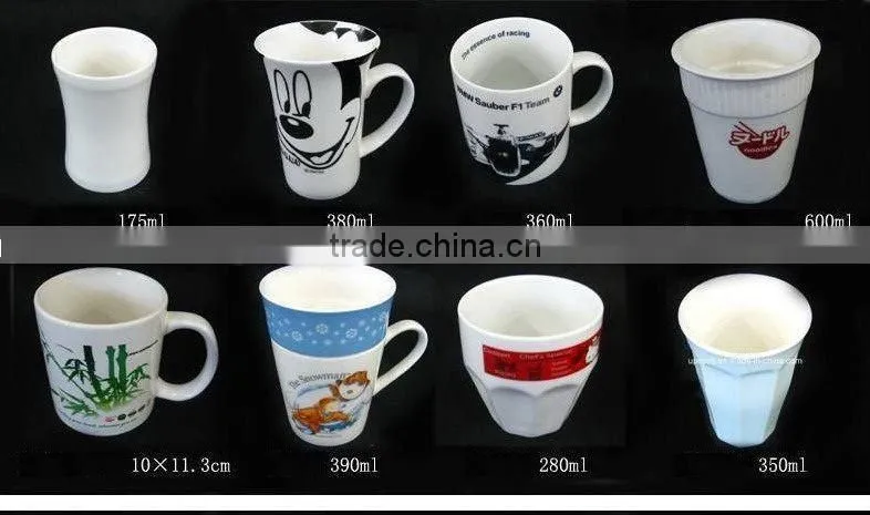 ceramic mug with saucer