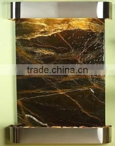 hotel water wall mounted LED frame mirror