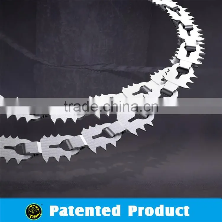 ISPO Award Winner Shenao Chain Saw model#DJSC Steel Chain saw Outdoor Tool Stainless Steel Chain Saw