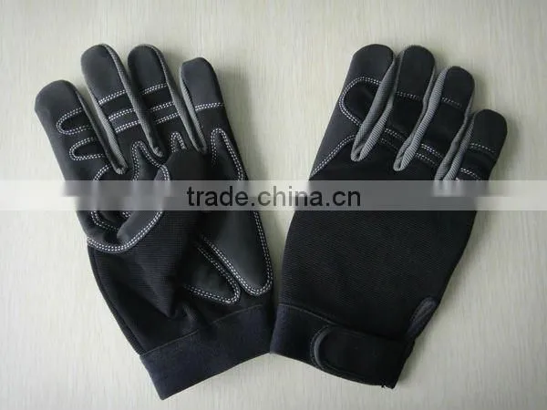 Reflective stripe traffic police glovesJRS315