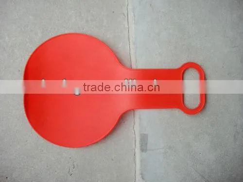 Plastic Push Snow Sled