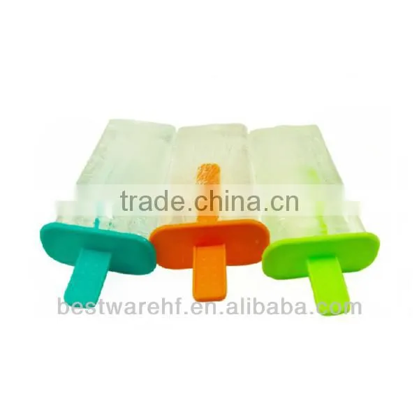 silicone molds for ice popsicle 4 cavities silicone ice cream popsicle molds