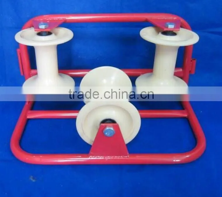 10KN Nylon Wheel Bridge-type Cable Pulley Rollers