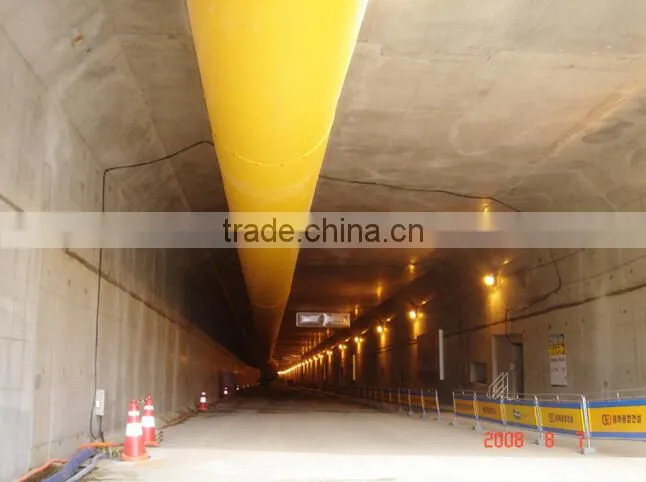 Ventilation Pipe With The Metal Ring End/Mining Fire Resistant Air Duct And Negative Pressure Air Duct For Mining Use
