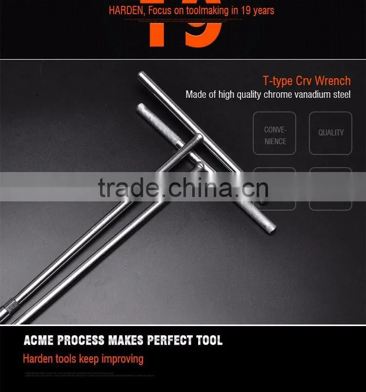 Professional 6mm T-Type CRV Wrench