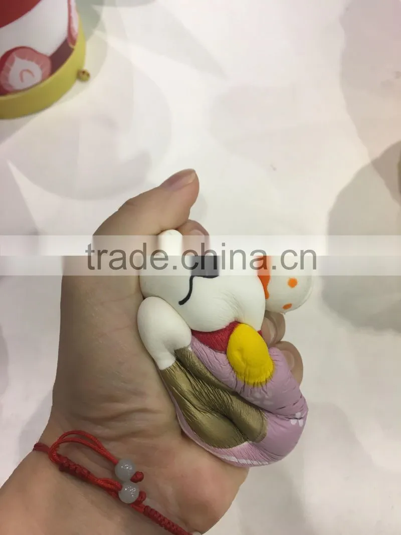 PU foam soft squishy toy for stress relief