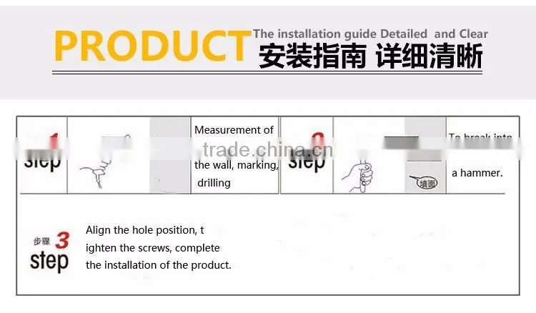 Bath Hardware factory supply stainless steel roll paper rack (with cover )