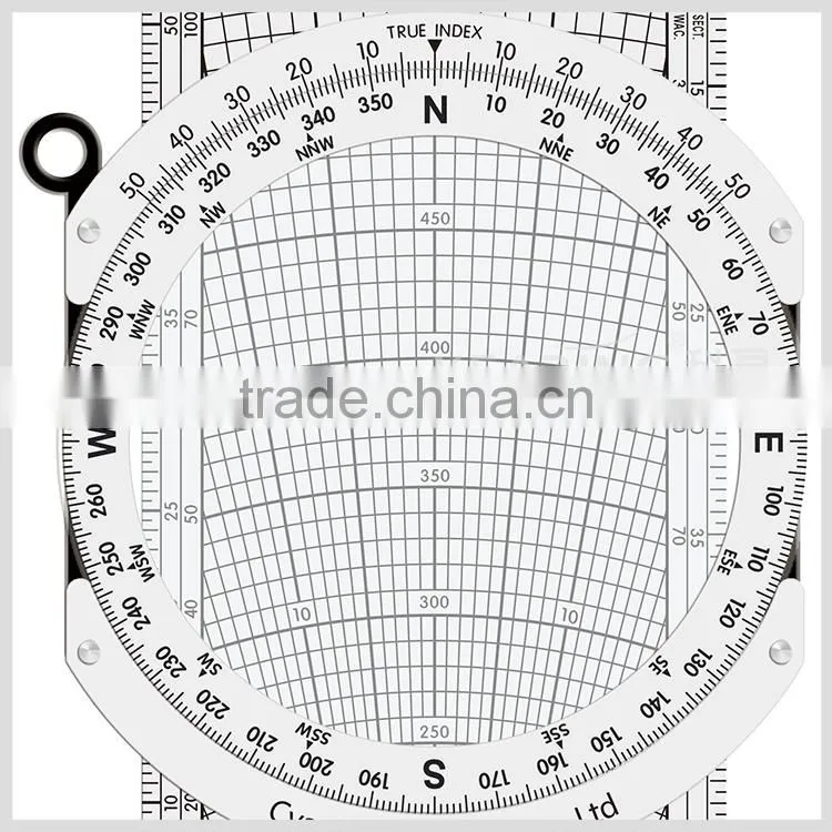 CYA Brand metal flight computer Aviation plotter E6B for pilot training #E6B-M
